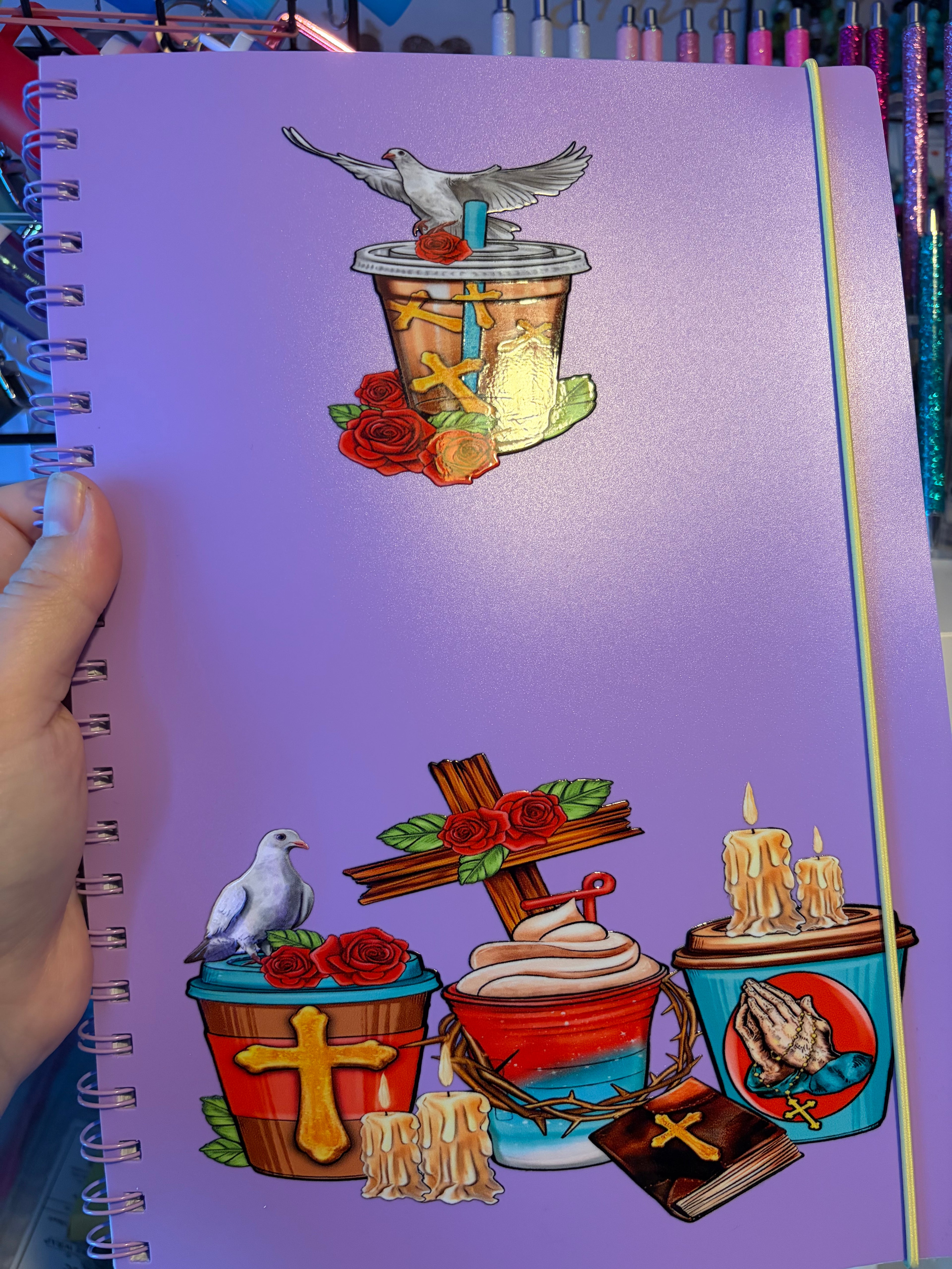 A4 notebook (plastic)