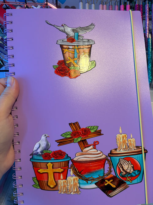 A4 notebook (plastic)