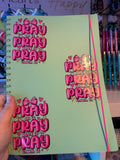A4 notebook (plastic)