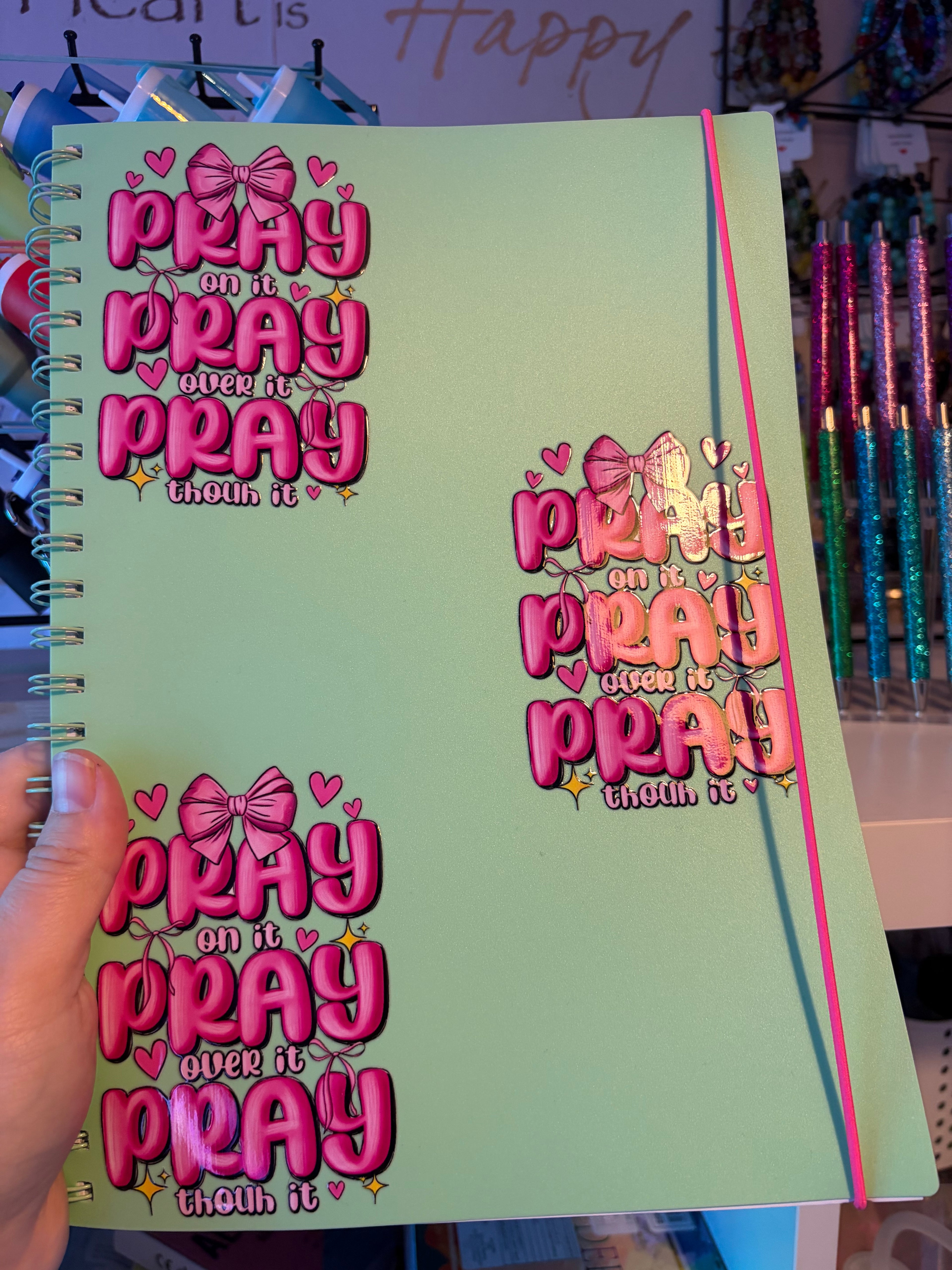 A4 notebook (plastic)